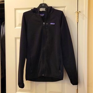 Patagonia Men's Medium Black Fleece/Nylon Jacket